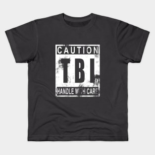 TBI Handle with Care T-Shirt White Kids T-Shirt